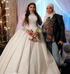 الإعلامية جيهان سالم تشارك في حفل زفاف ندى عصام شعبان عبد الرحيم WWW.FARANDH.COM