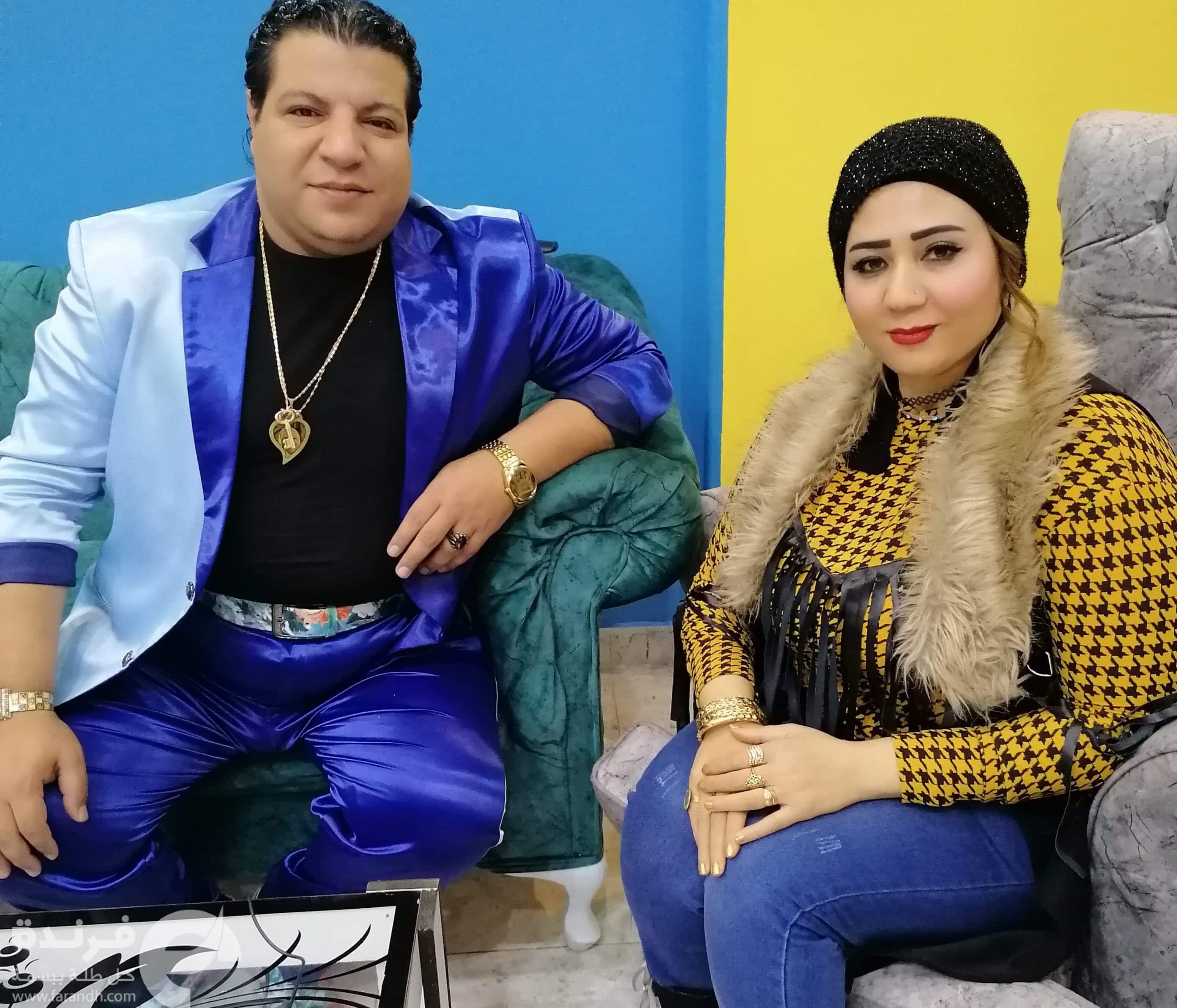 خميس شعبان عبد الرحيم يرتجل أغنية خاصة للأعلامية جيجي سالم | حوار فيديو