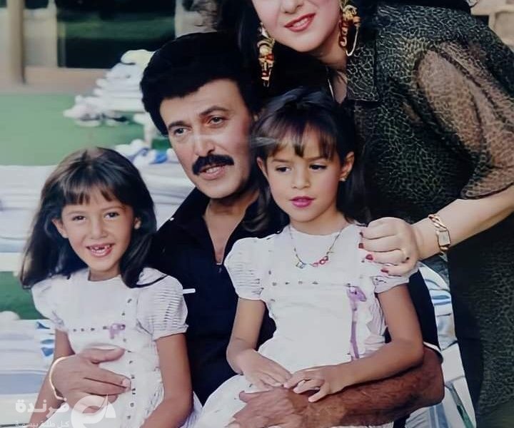 صورة نادرة للراحل سمير غانم مع ابنتيه إيمي ودنيا منذ 30 عام خاص لـ فرندة