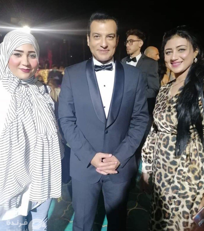 إيهاب توفيق في حفل زفاف إياد مصطفى قمر