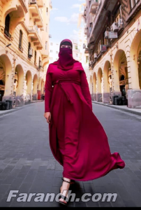 بسملة أحمد.. موديل فاشون بالنقاب (الجمال المنتقب)