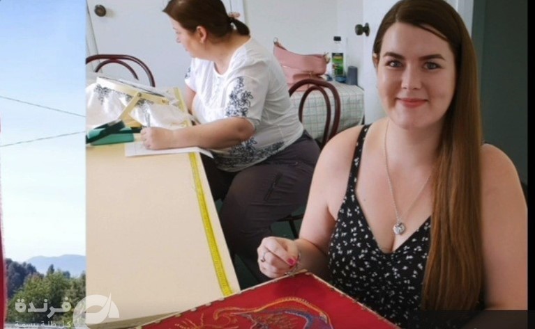 Dress embroidery project unifies women around the world