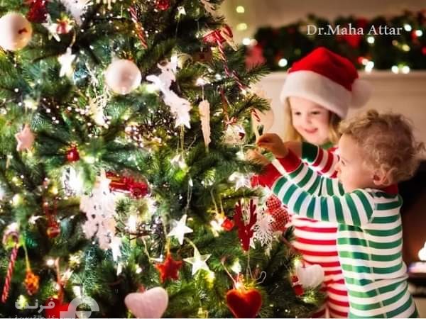 طاقة شجرة الكريسماس | we wish you a merry christmas
