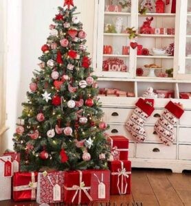 L' énergie du sapin de Noël.
