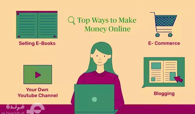 Top 7 Ways to Make Money Online الربح من الإنترنت